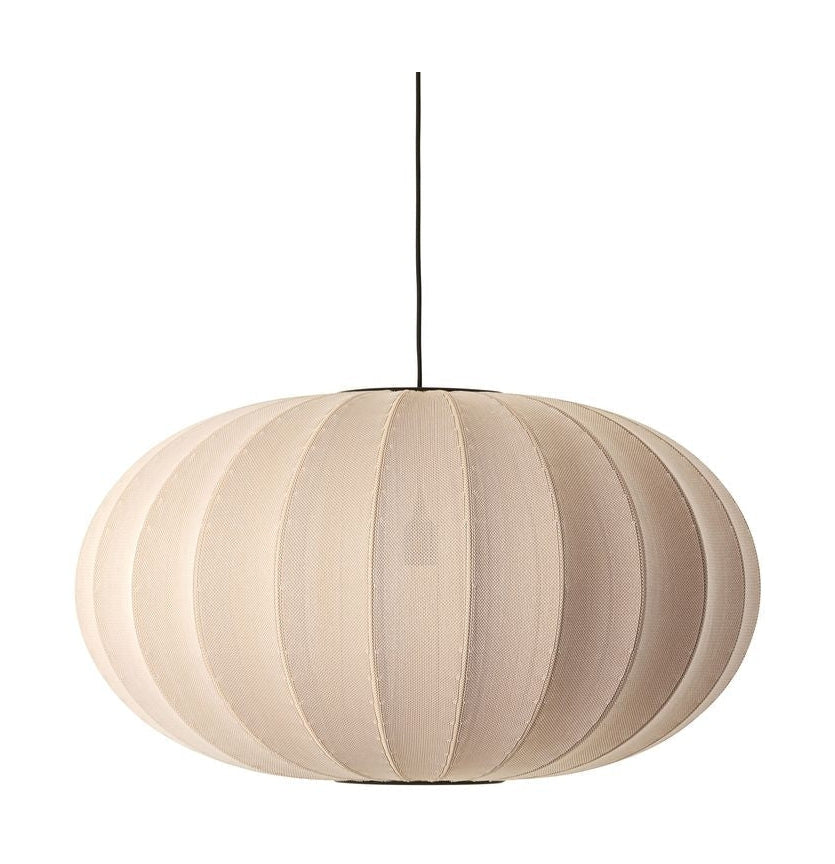 Made By Hand Sticka med 76 Oval Pendant Lamp, Sand Stone
