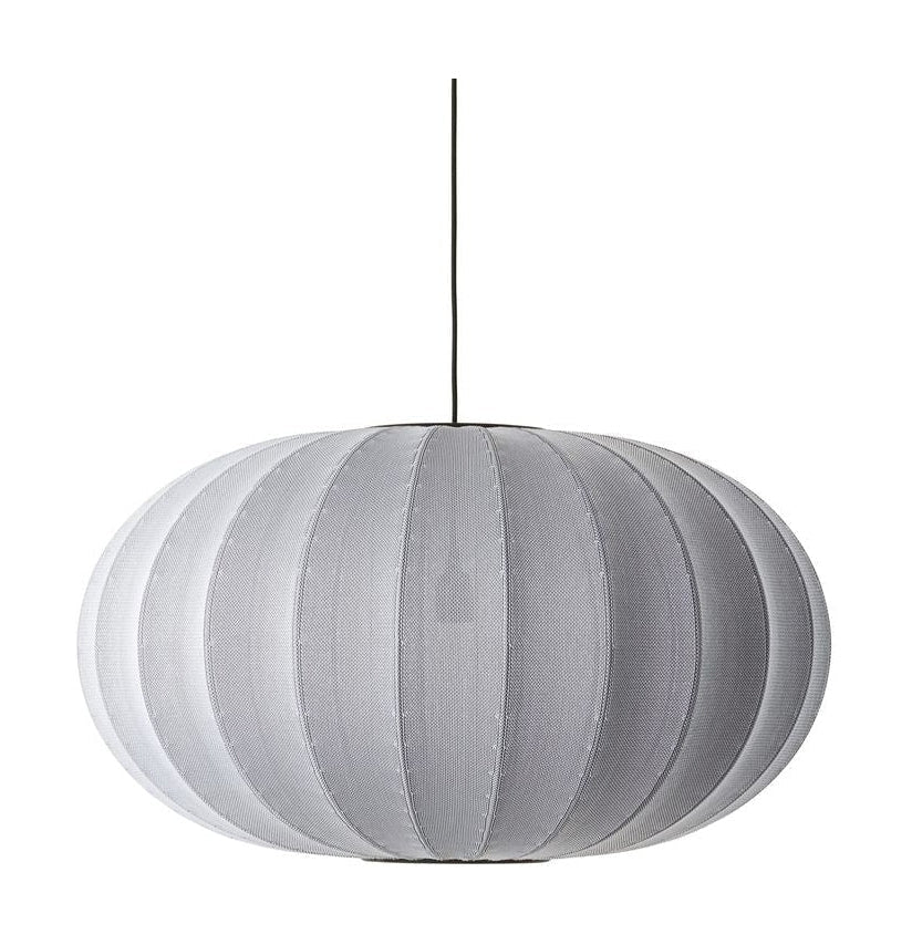 Made By Hand Sticka med 76 Oval Pendant Lamp, Silver
