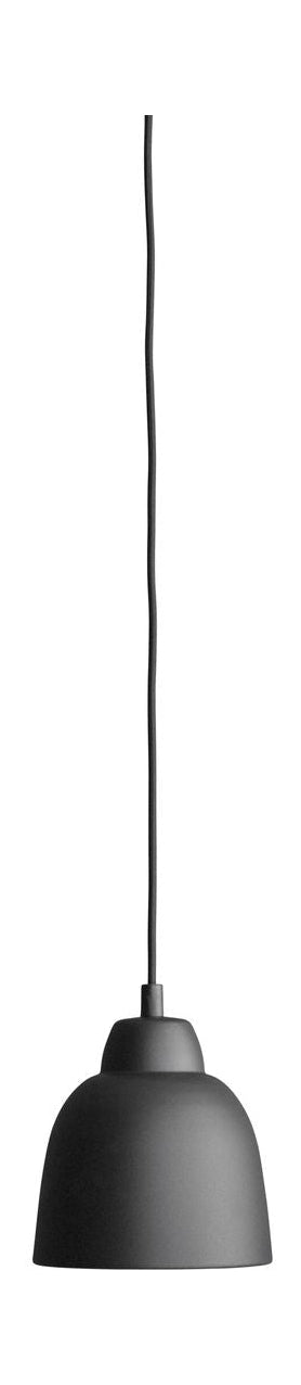 Lámpara de suspensión de tulipán hecha a mano, negro