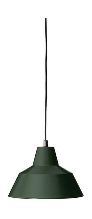 Laget av Hand Workshop Suspension Lamp W2, grønn