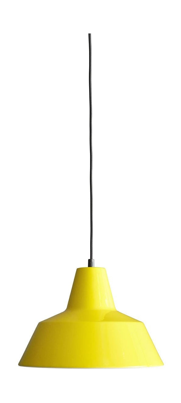 Made by Hand Lampe suspension de l'atelier W3, jaune