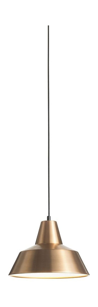 Laget av Hand Workshop Pendant Lamp W3, kobber/hvitt