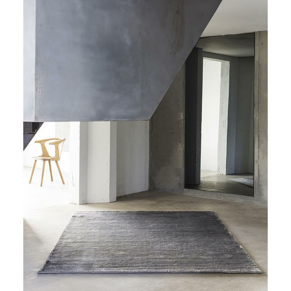 Massimo Bambus-Teppich Grau, 140x200 cm