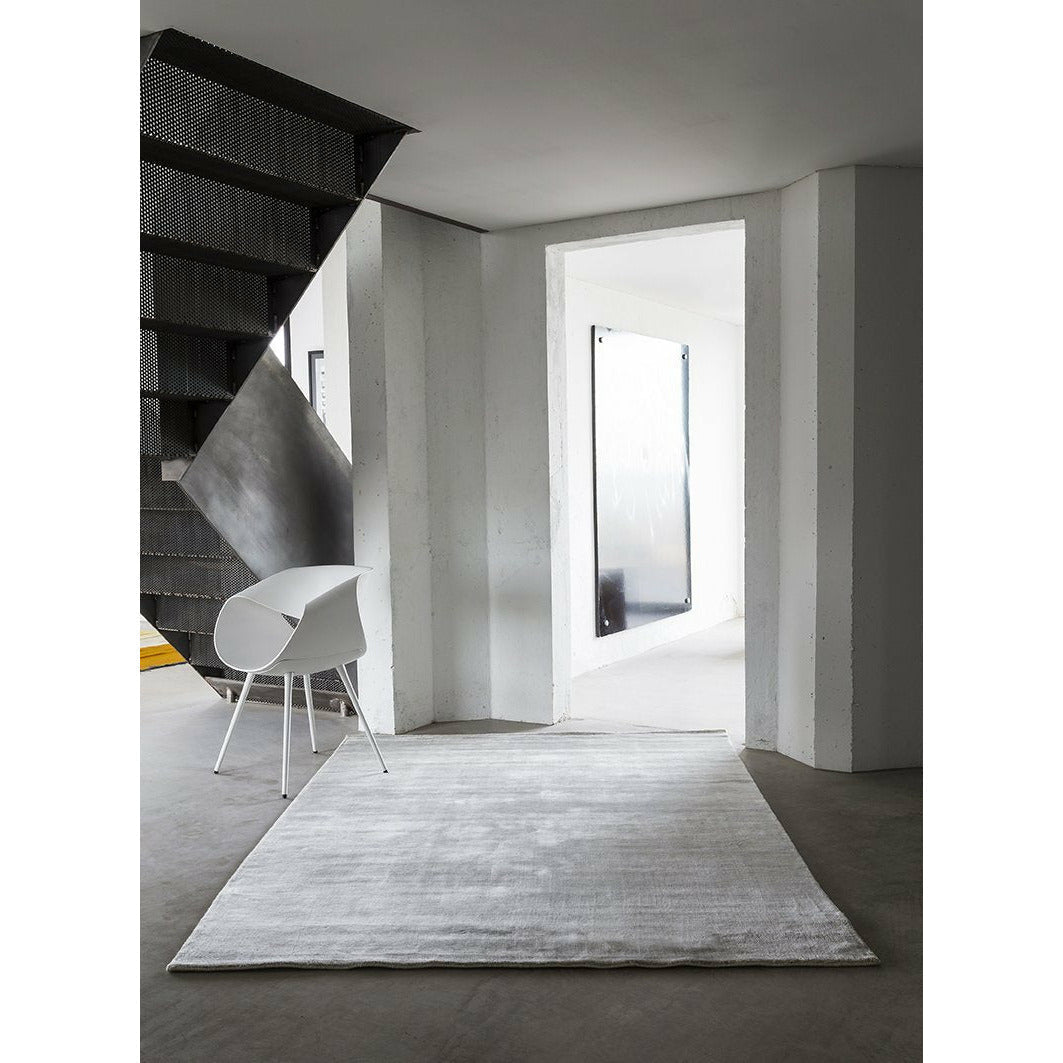 Massimo Bamboe -vloerkleed lichtgrijs, 140x200 cm