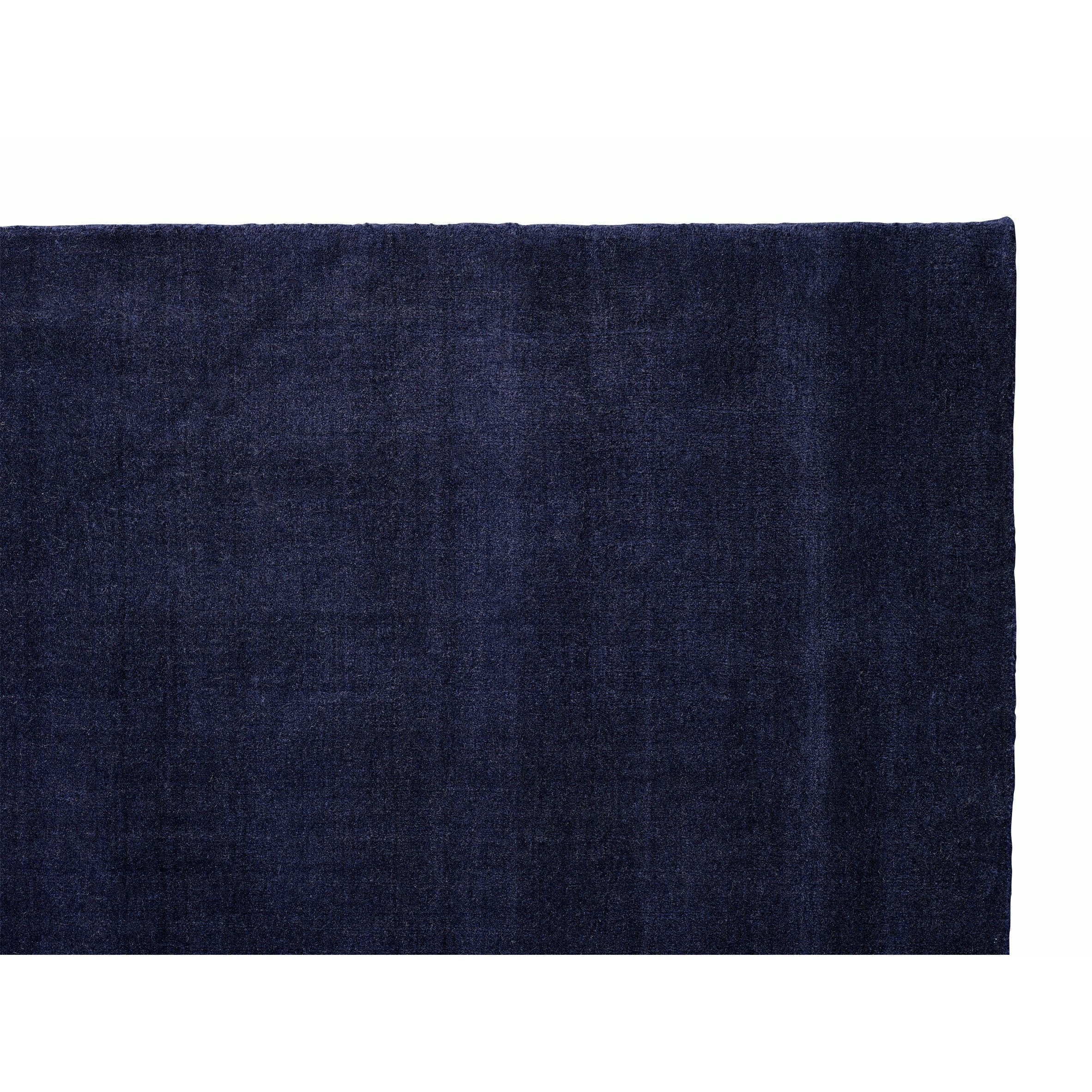 Massimo Jordbambus tæppe levende blå, 140x200 cm