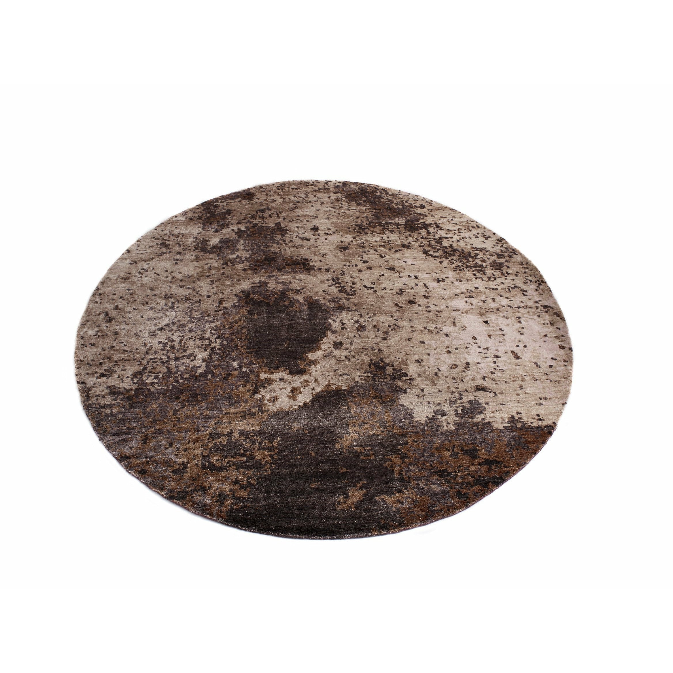 Massimo Moon Bamboo Rug Copper Round, ø 200 Cm