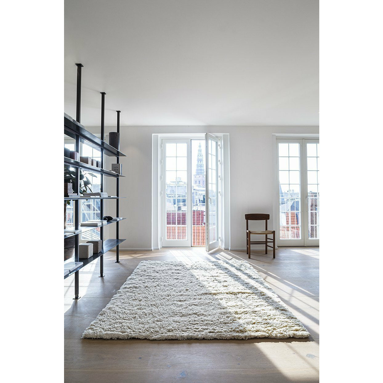 Crema de alfombra Massimo Rya, 140x200 cm
