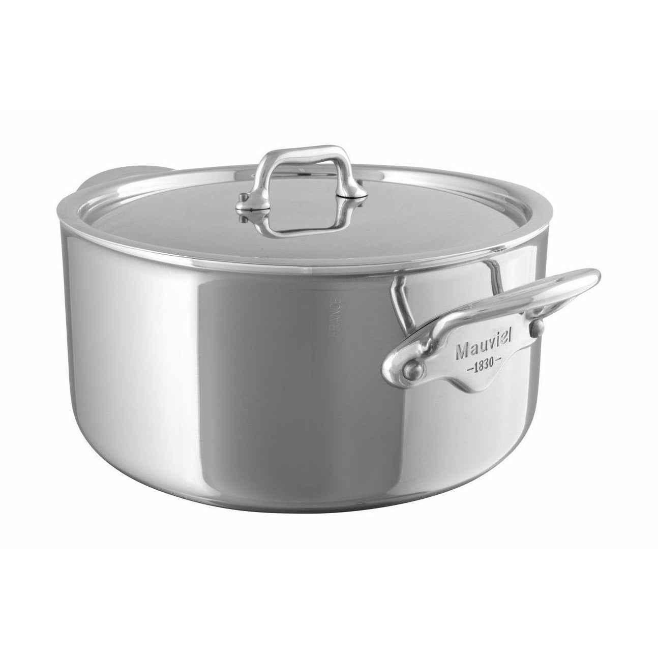 Mauviel Cook Style Cooking Pot With Lid 5,9l, ø 24 Cm