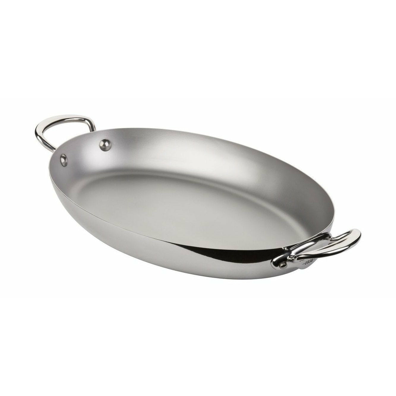 Mauviel Cook Style Pande With 2 Handles Oval, ø 30 Cm