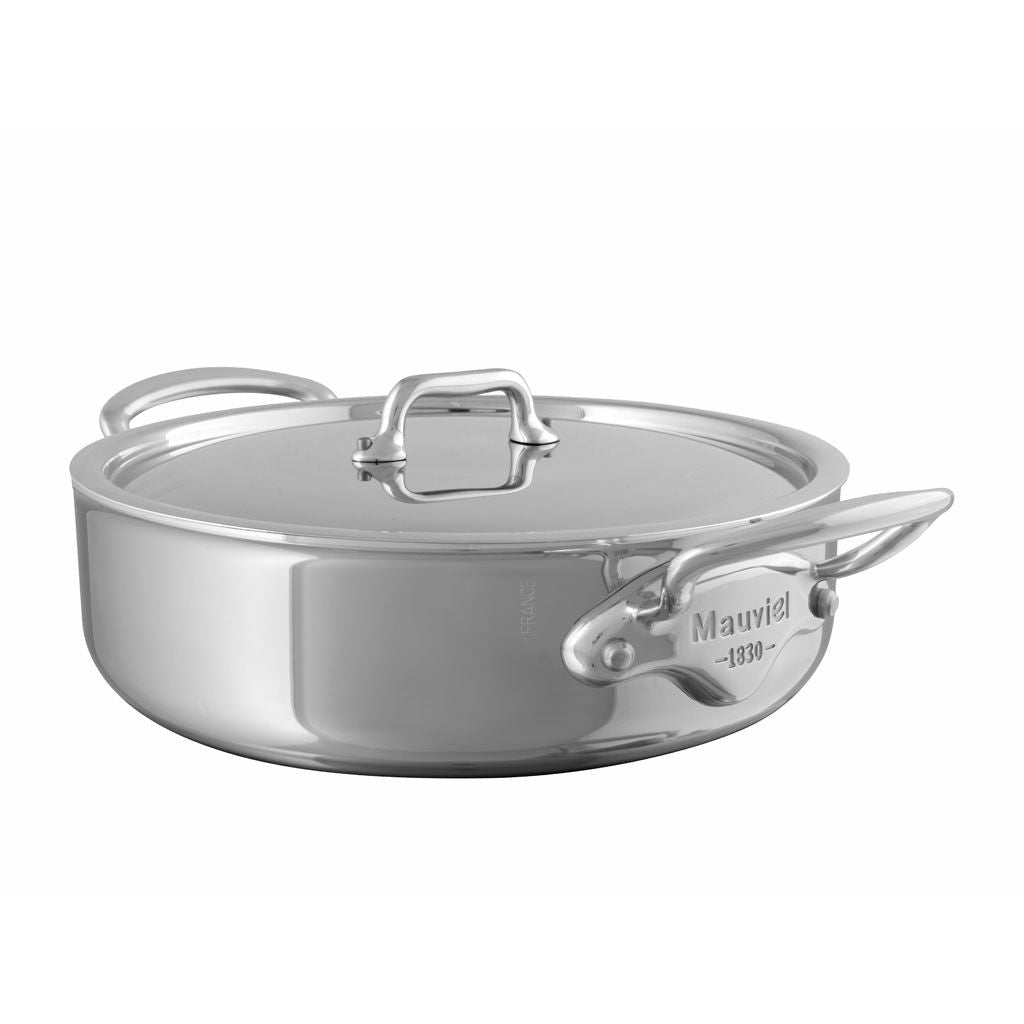 Mauviel Cook Style Pot With Lid Low 5,7 Liter
