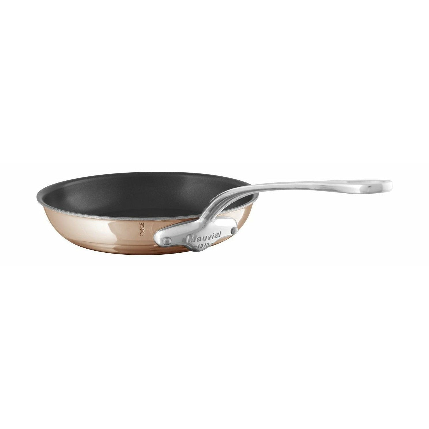 Mauviel M "6s Pan à frire non cuivre / acier inoxydable non bâton, Ø 26 cm