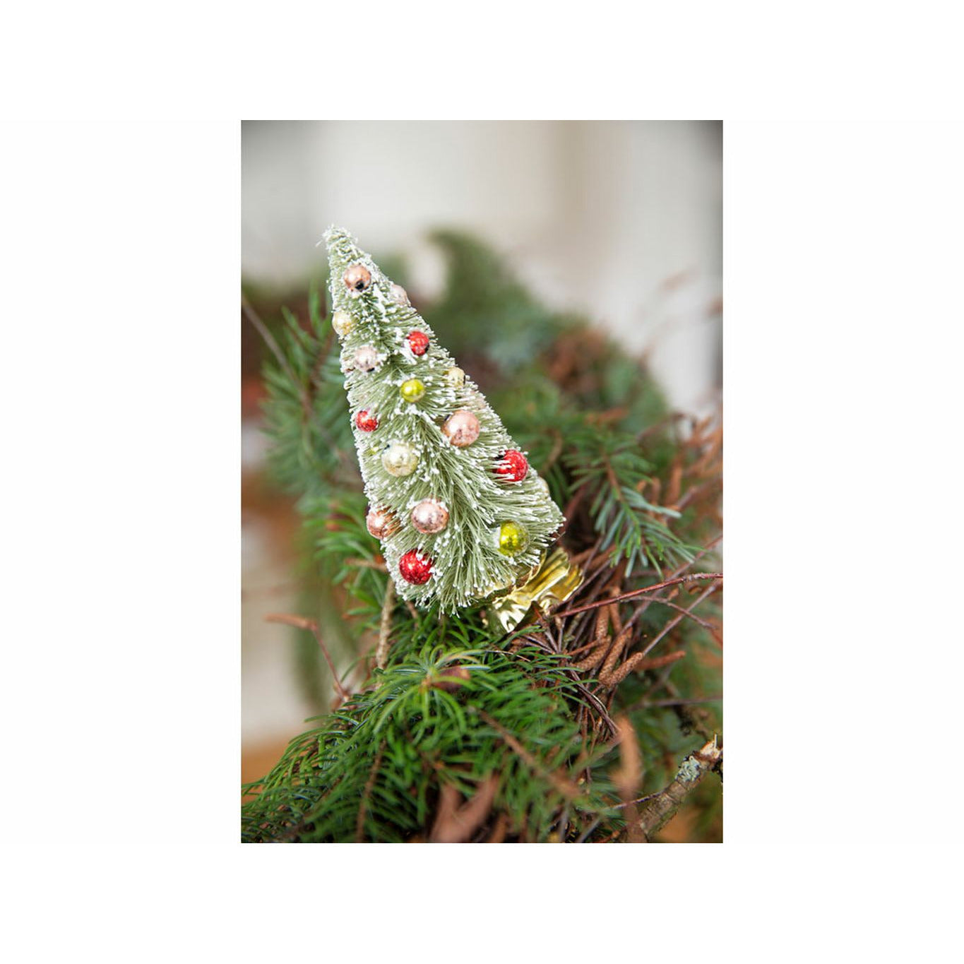 Medusa Copenhague Classic Christmas Tree sur clip 9 cm, vert