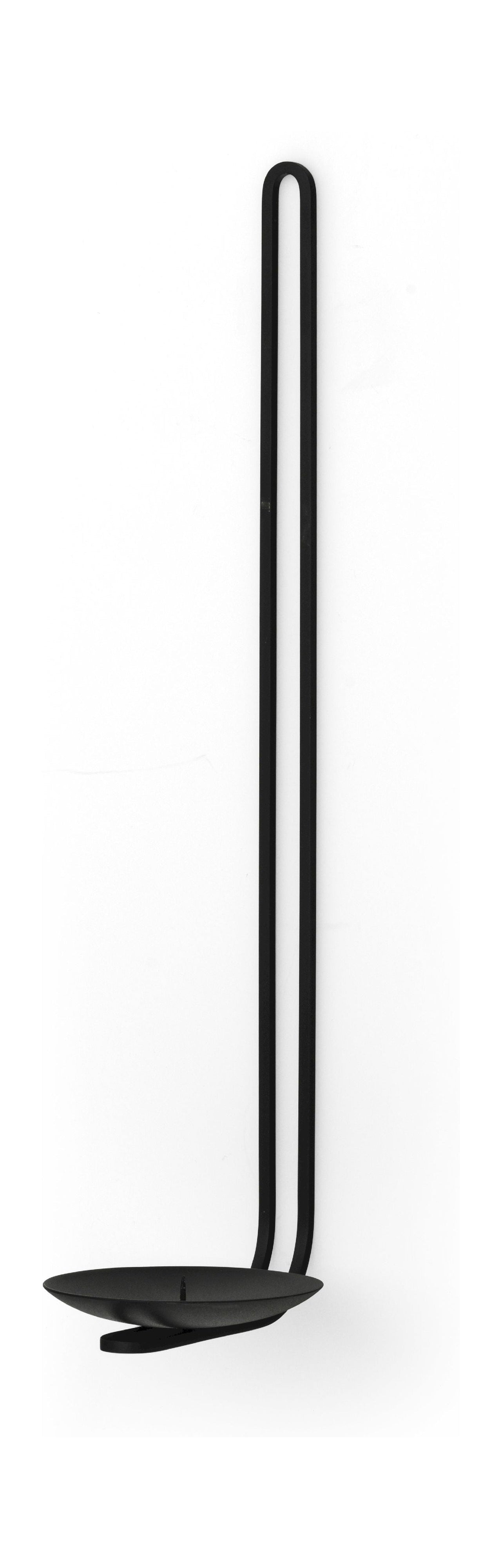 Audo Copenhagen Clip -Wandkerzenhalter 34 cm, schwarz