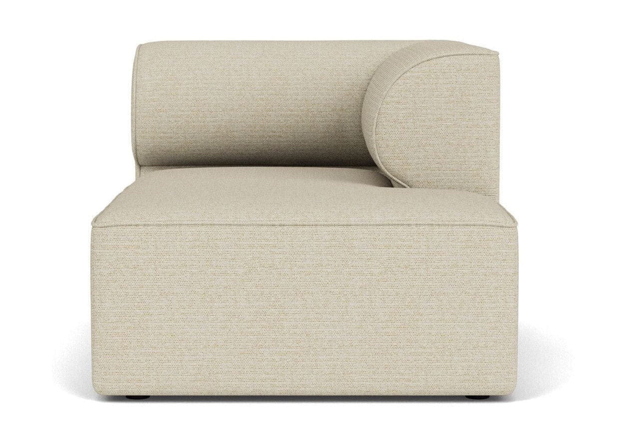 奥多哥本哈根屋檐模块化软垫沙发躺椅longue 86x129 cm右，稀树草原白色