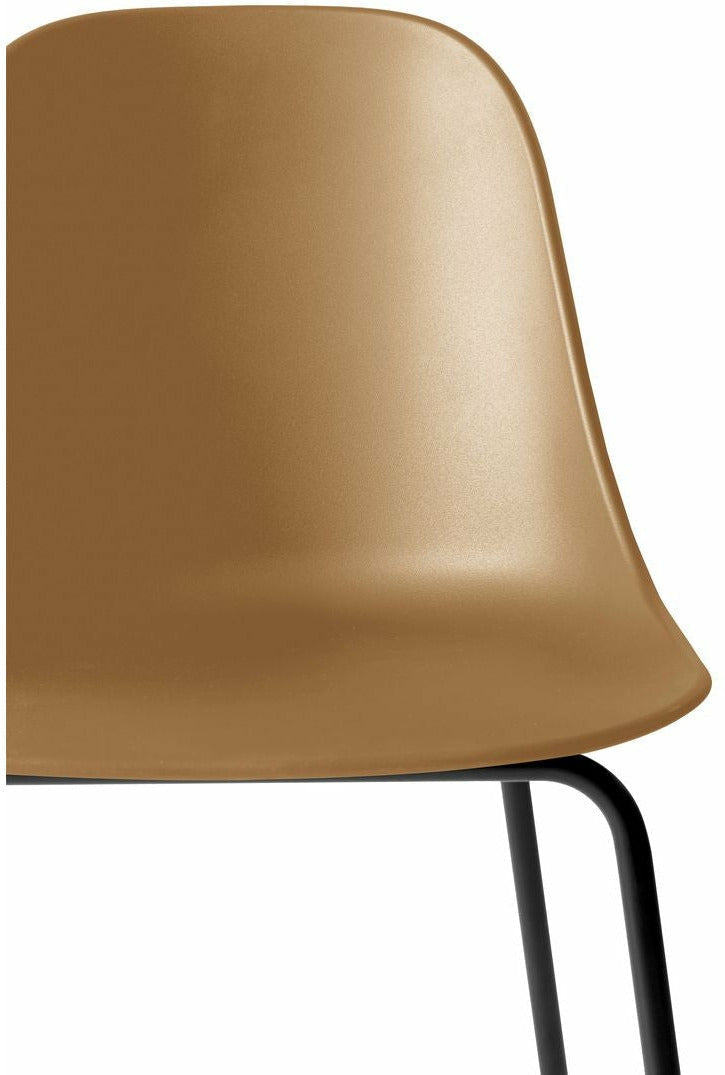 Audo Copenhagen Harbor Side Bar Chair, Black/Khaki