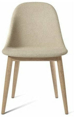 Audo Copenhagen Harbor Side gestoffeerde stoel Natural Oak, Bouclé 02