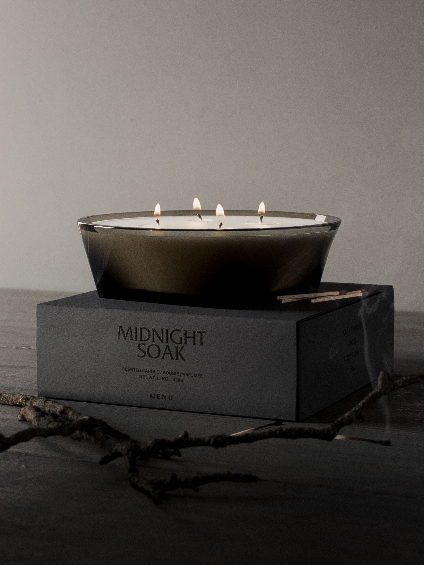Audo Copenhagen Olfacte Scented Candle Midnight Soak, 525g