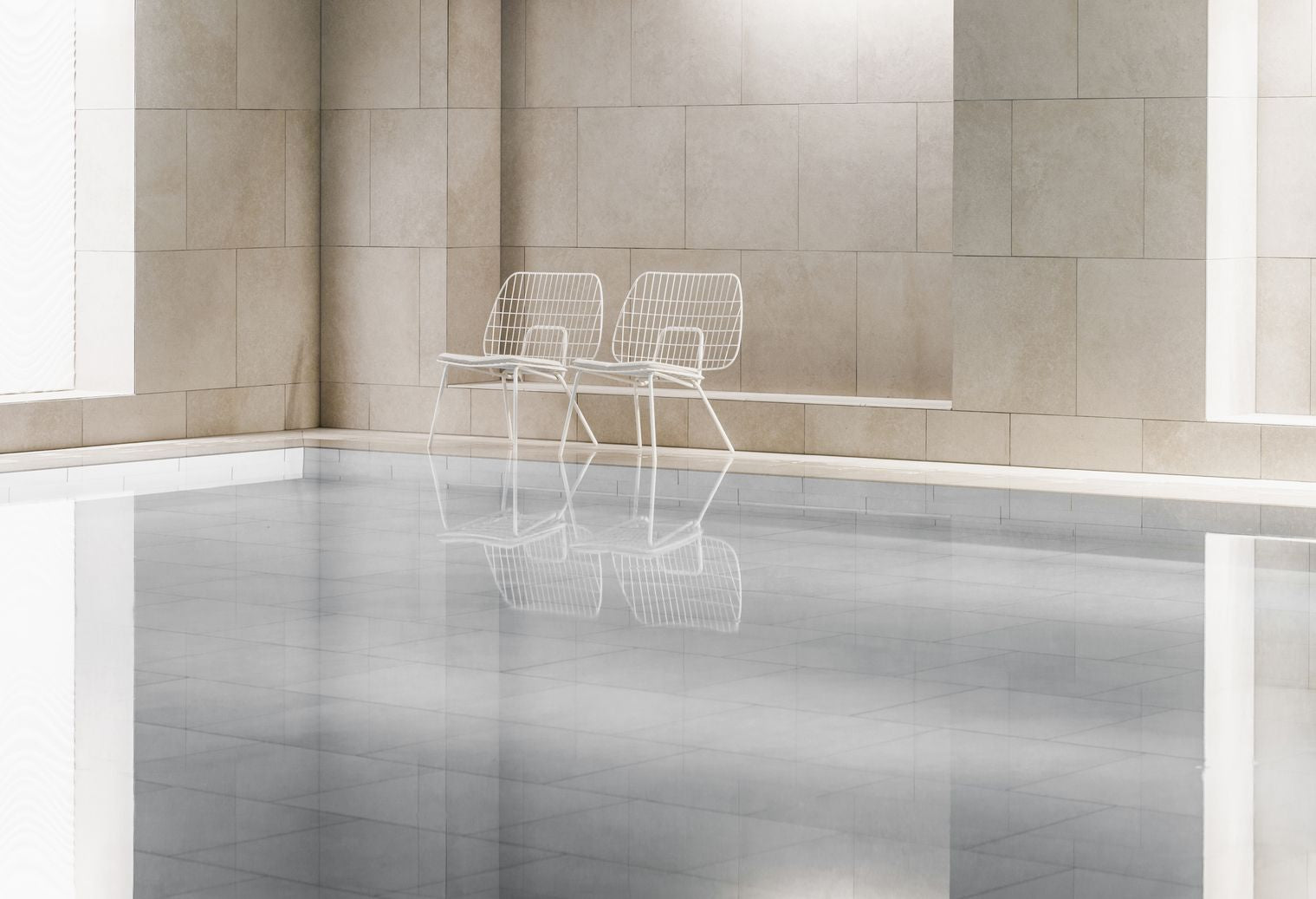 Audo Copenhagen Wm streng sæde pude indendørs/spisning, mørkegrå