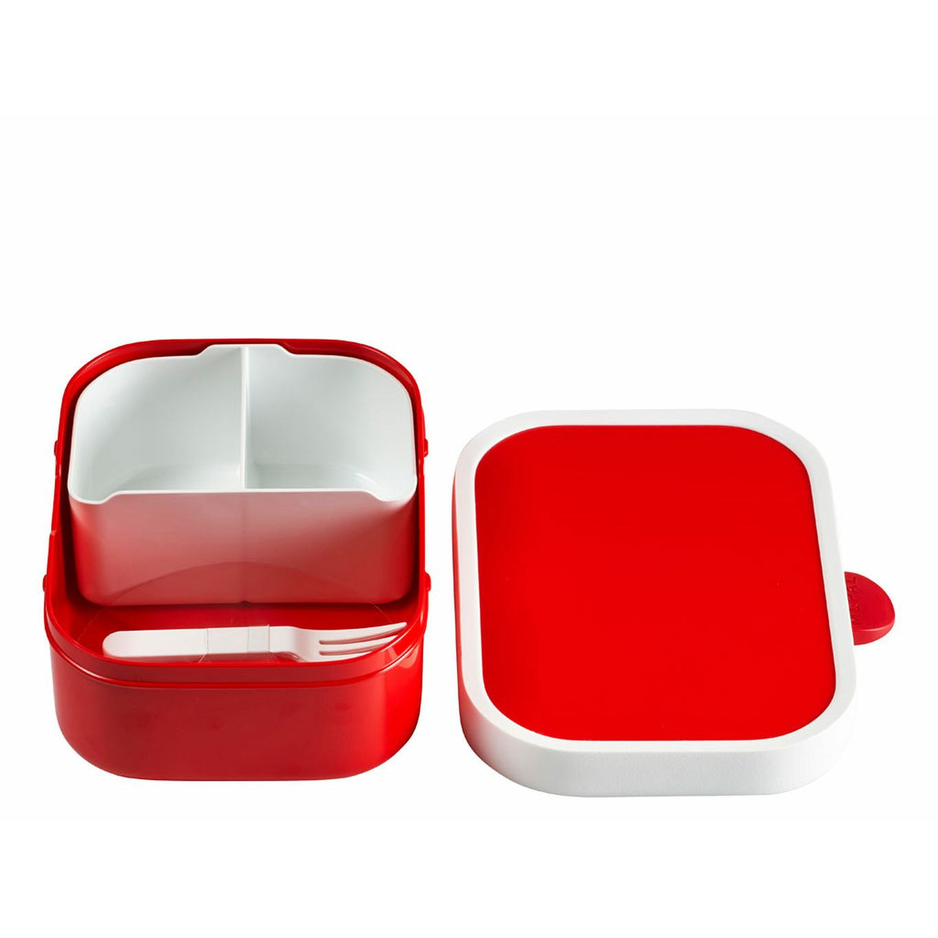 Campus Mepal Lunch Box con inserto bento, rosso
