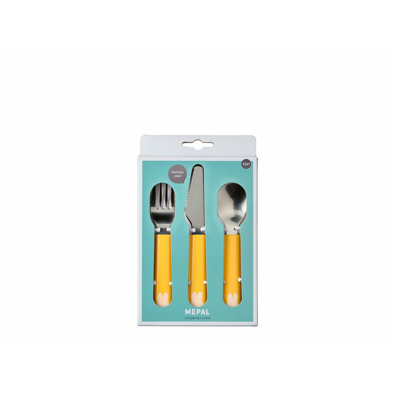 Mepal Mio Children's Cutlery Set 3 stk, gult