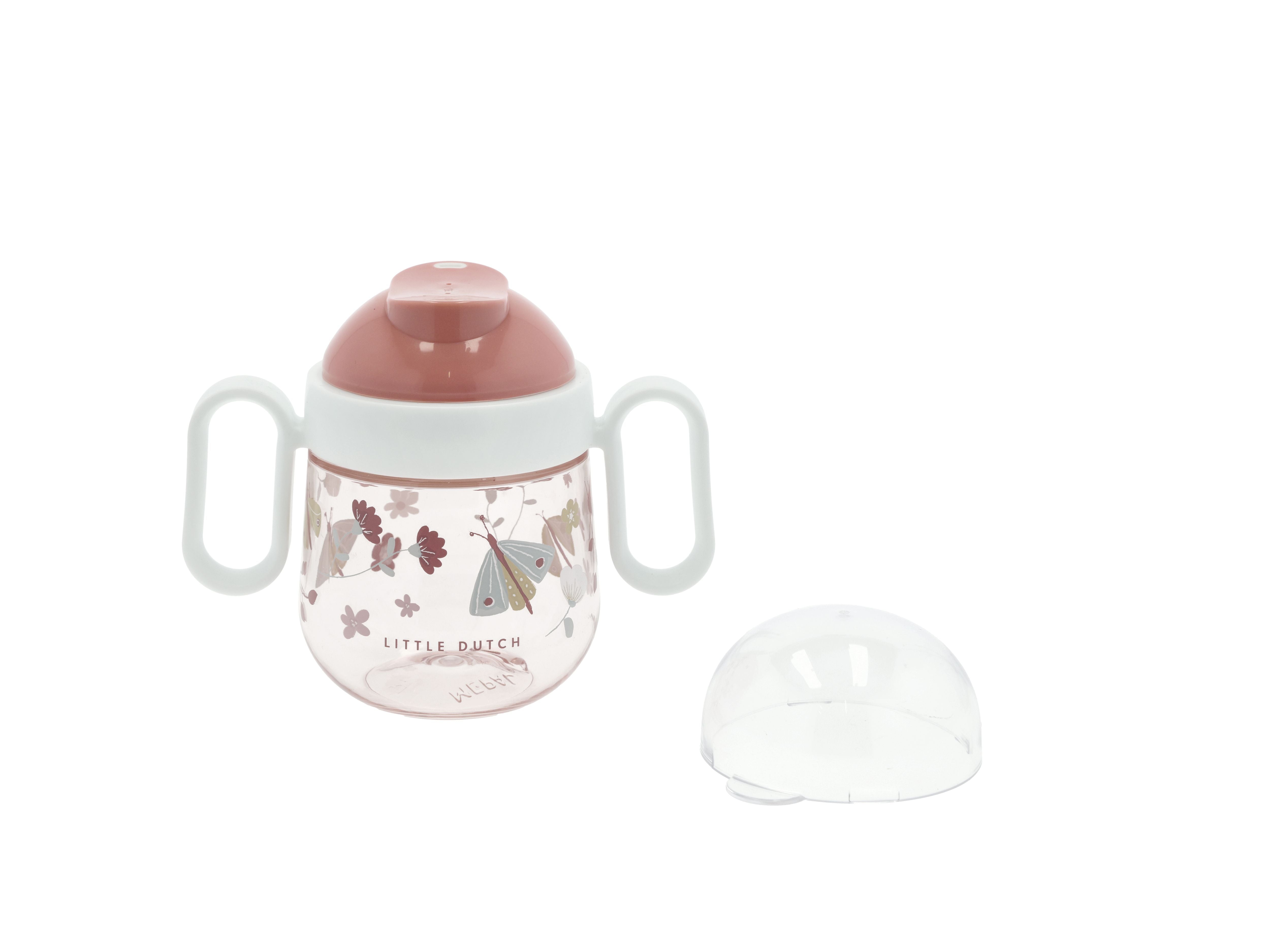 Mepal Mio Learning Cup 300 ml, flores y mariposas