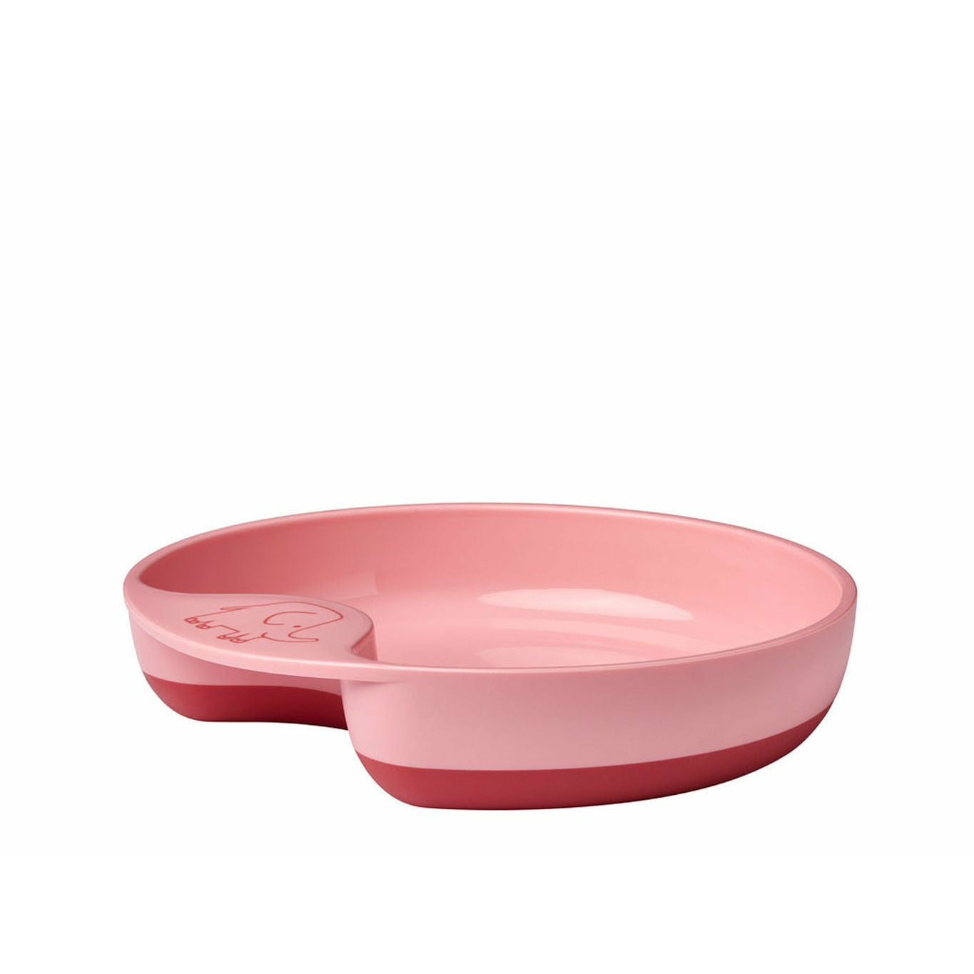 Mepal Mio Learning Plate, rosa
