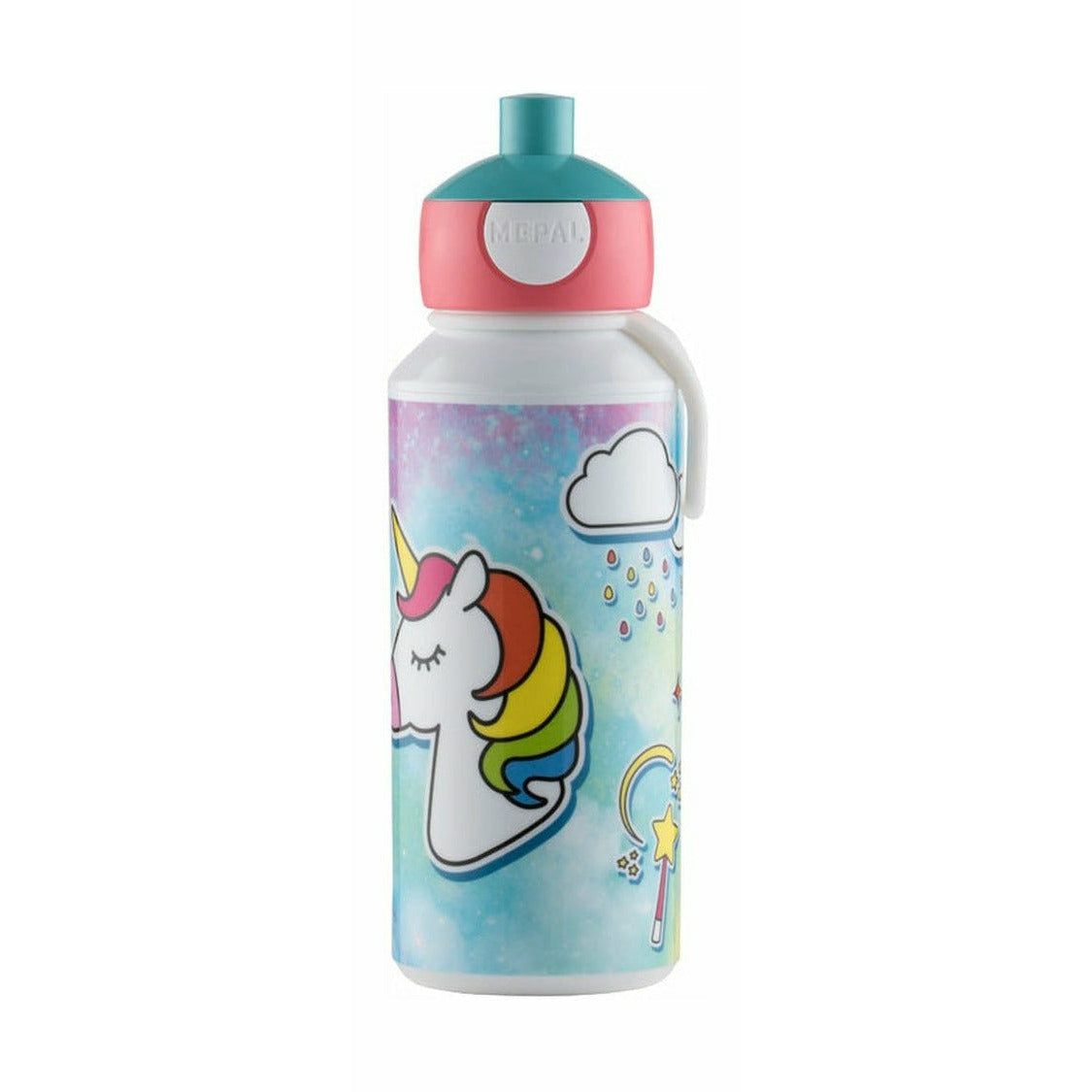 Mepal Water Bottle Pop Up Campus Unicorn, 0,4 L