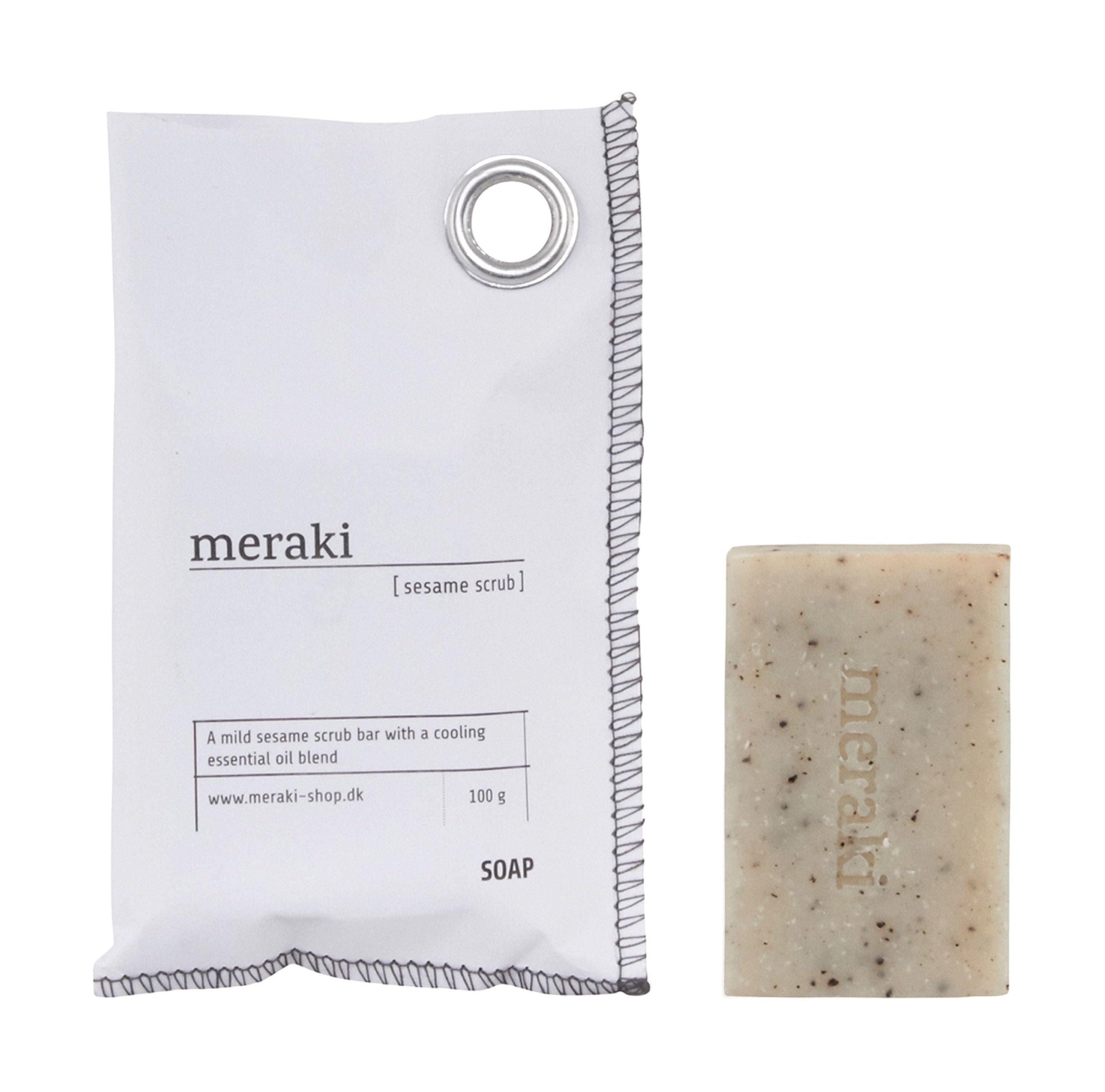 Meraki Hand Soap 100 G, Sesame Scrub
