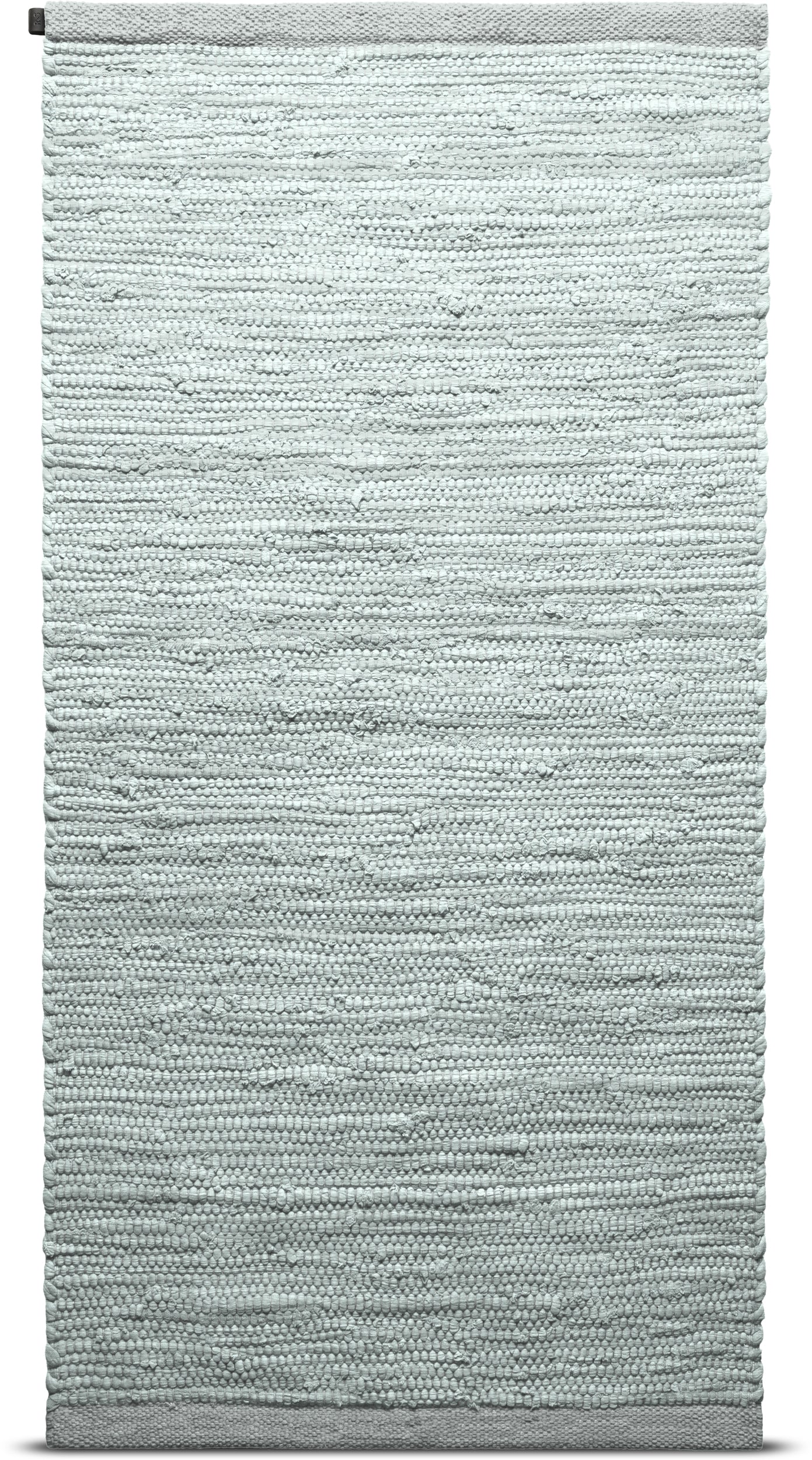 Rug Solid Coton tapis 75 x 200 cm, menthe