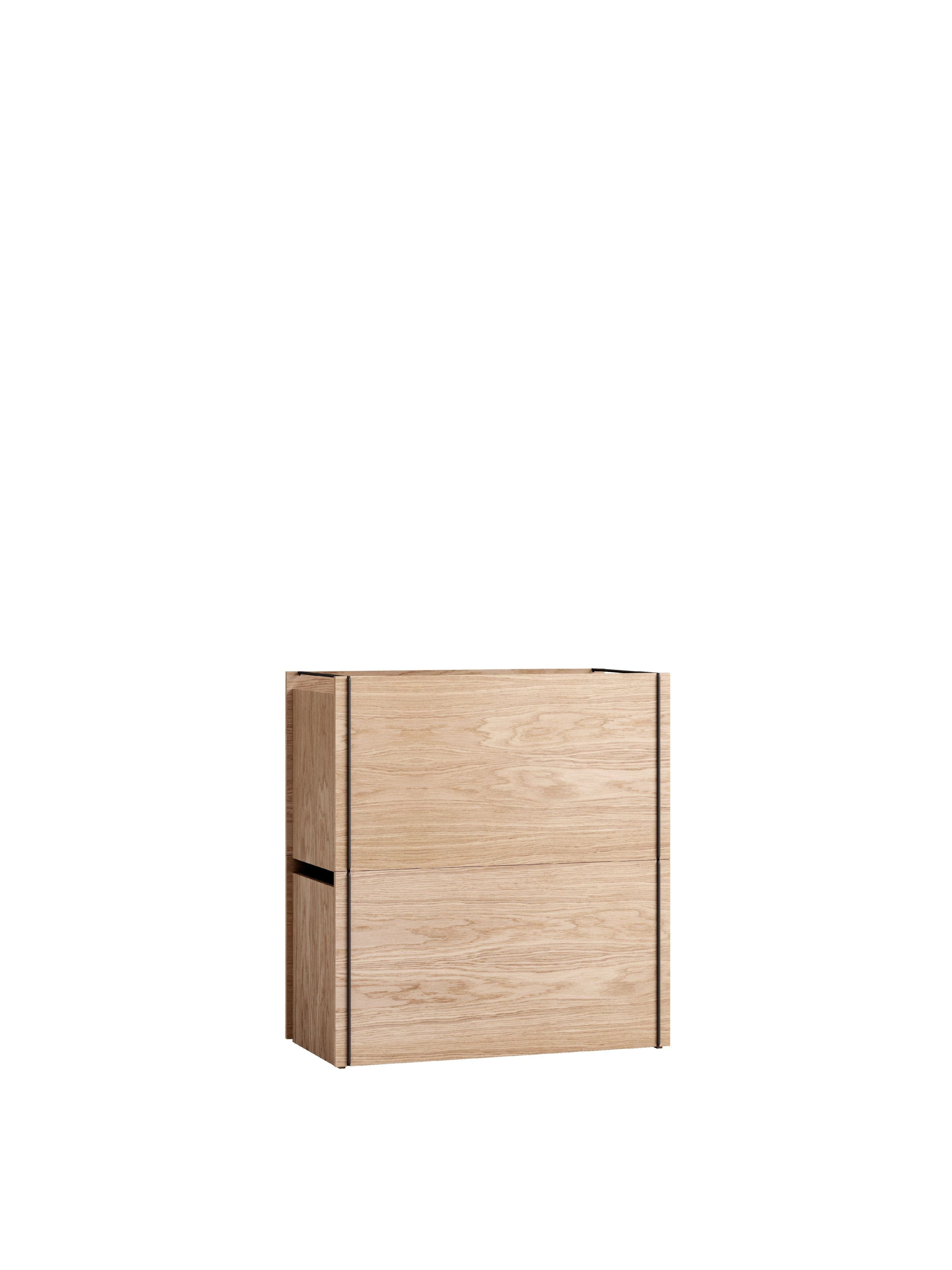 Moebe Storage Box, quercia/nero