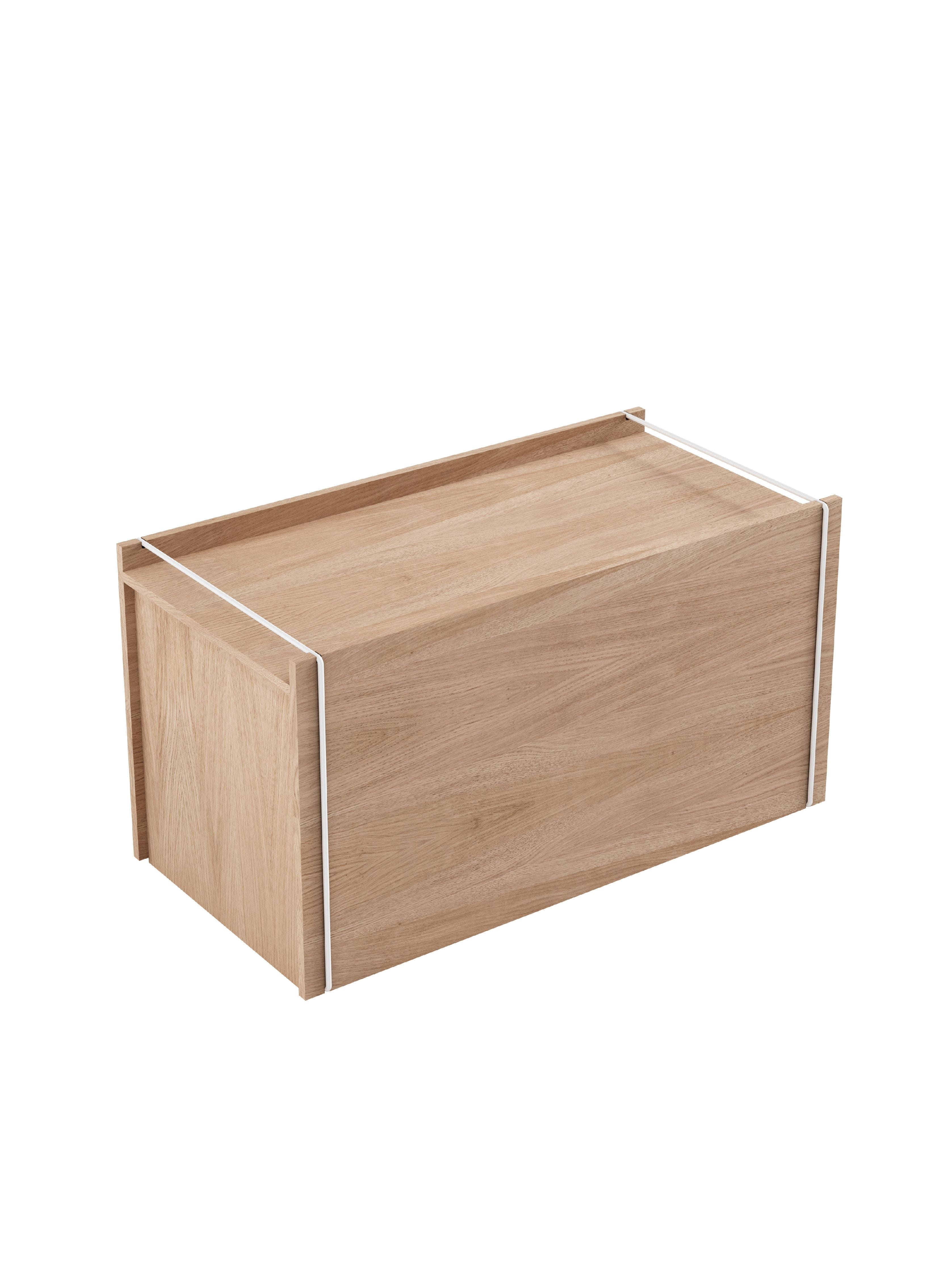 Moebe储物盒，橡木/白色