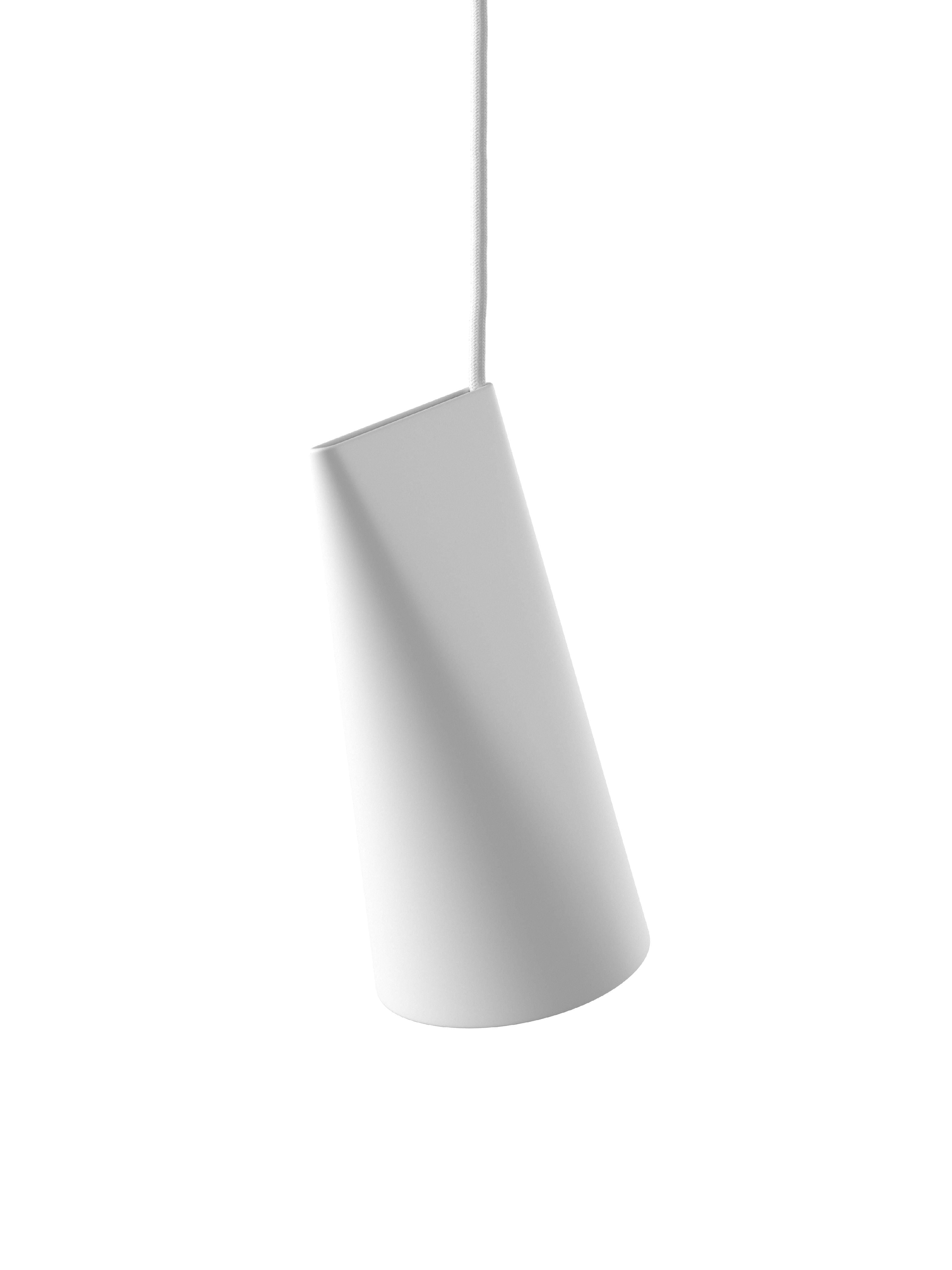 Moebe Keramikanhängerlampe 11 cm, weiß