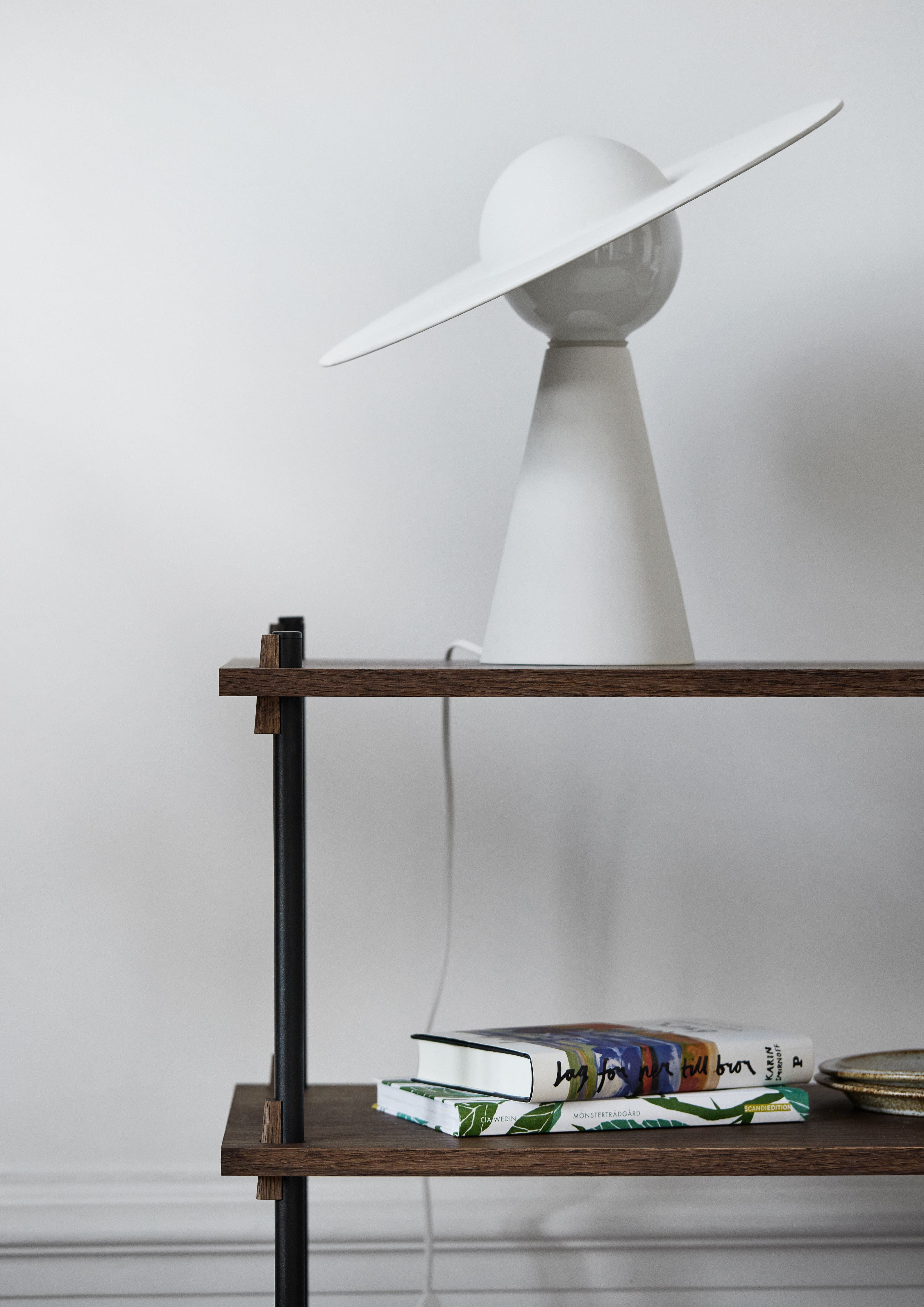 Moebe Ceramic Table Lamp, White