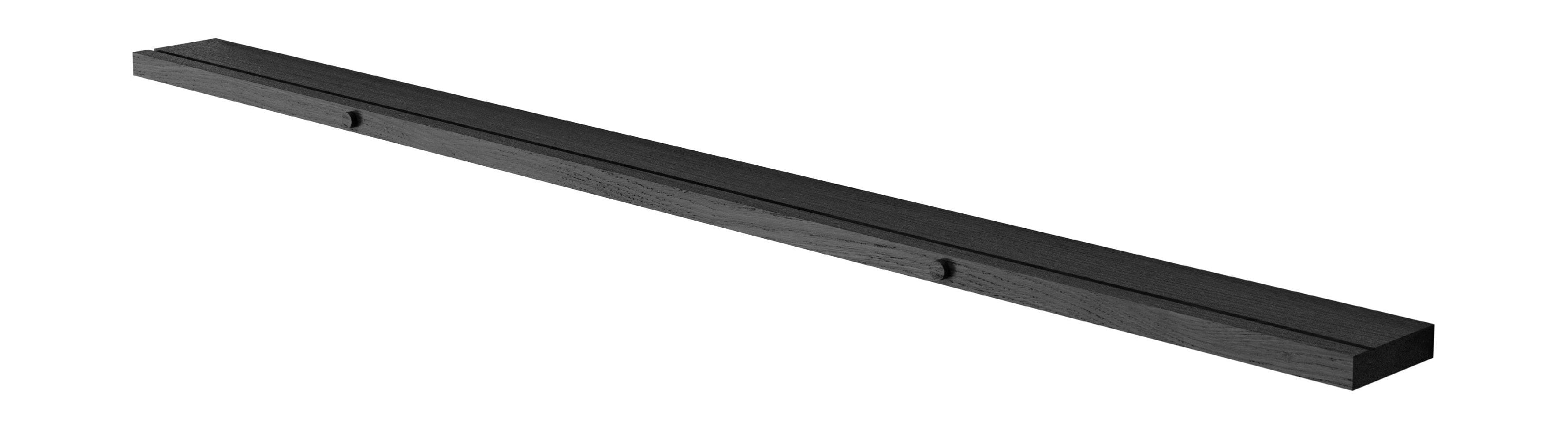 Moebe Galerijplank Afbeelding Strip 115 cm, zwart