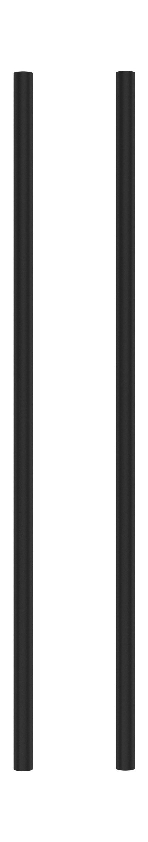 Sistema de estanterías Moebe/estantería de pared 65 cm, negro