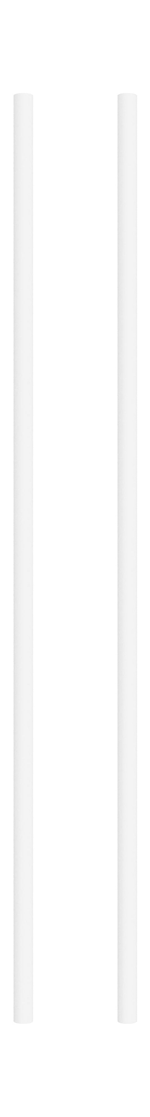 Moebe Spling -systeem/muurrekken been 85 cm wit, set van 2