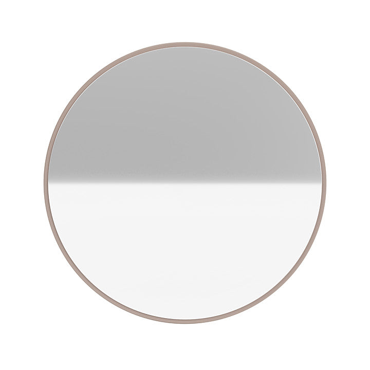 Specchio della cornice del colore del Montana, marrone funghi