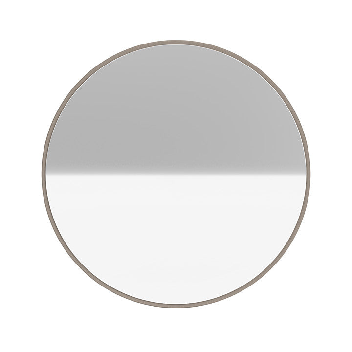 Miroir du cadre de couleur du Montana, gris de truffe