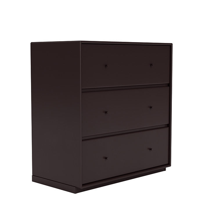 Montana Carry Dresser With 3 Cm Plinth, Balsamic Brown