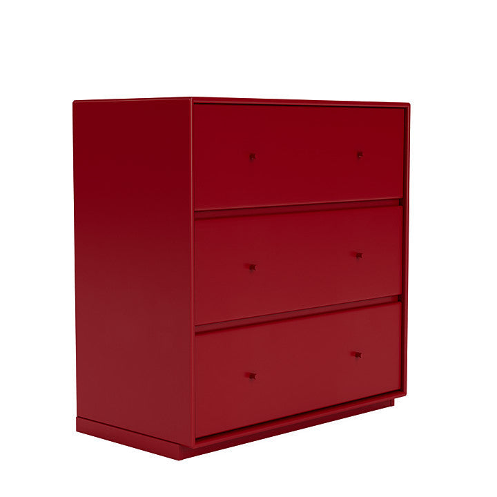 Montana Carry Dresser con plinto da 3 cm, rosso barbabietola