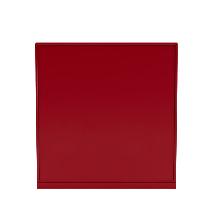 Montana bære kommode med 3 cm sokkel, rødbeter rød