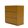 Montana Carry Dresser con 3 cm Plinth, giallo ambra