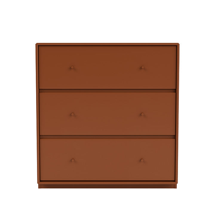 Montana Carry Dresser con plinto da 3 cm, marrone nocciola