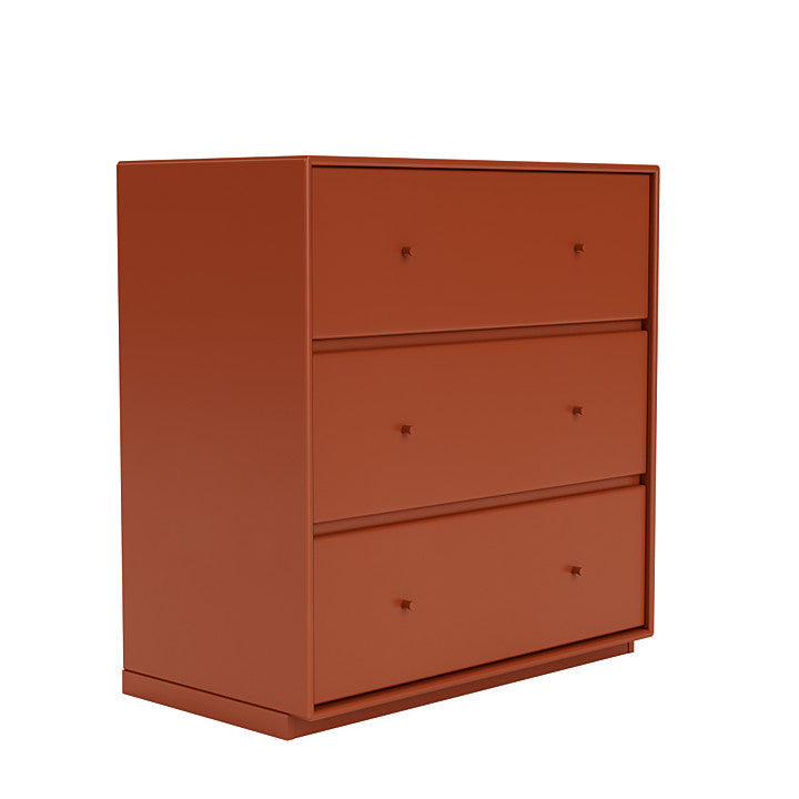 Montana Carry Dresser con 3 cm Plinth, Hokkaido Brown