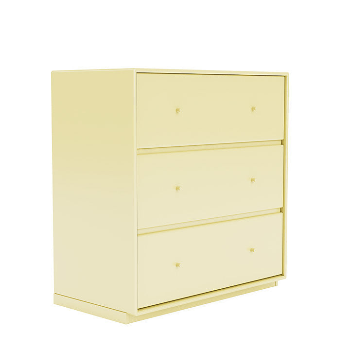 Montana Carry Dresser con plinto da 3 cm, giallo camomilla
