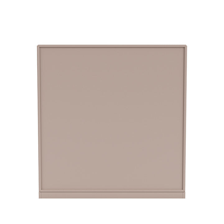 Montana bærer kommode med 3 cm sokle, svampebrun