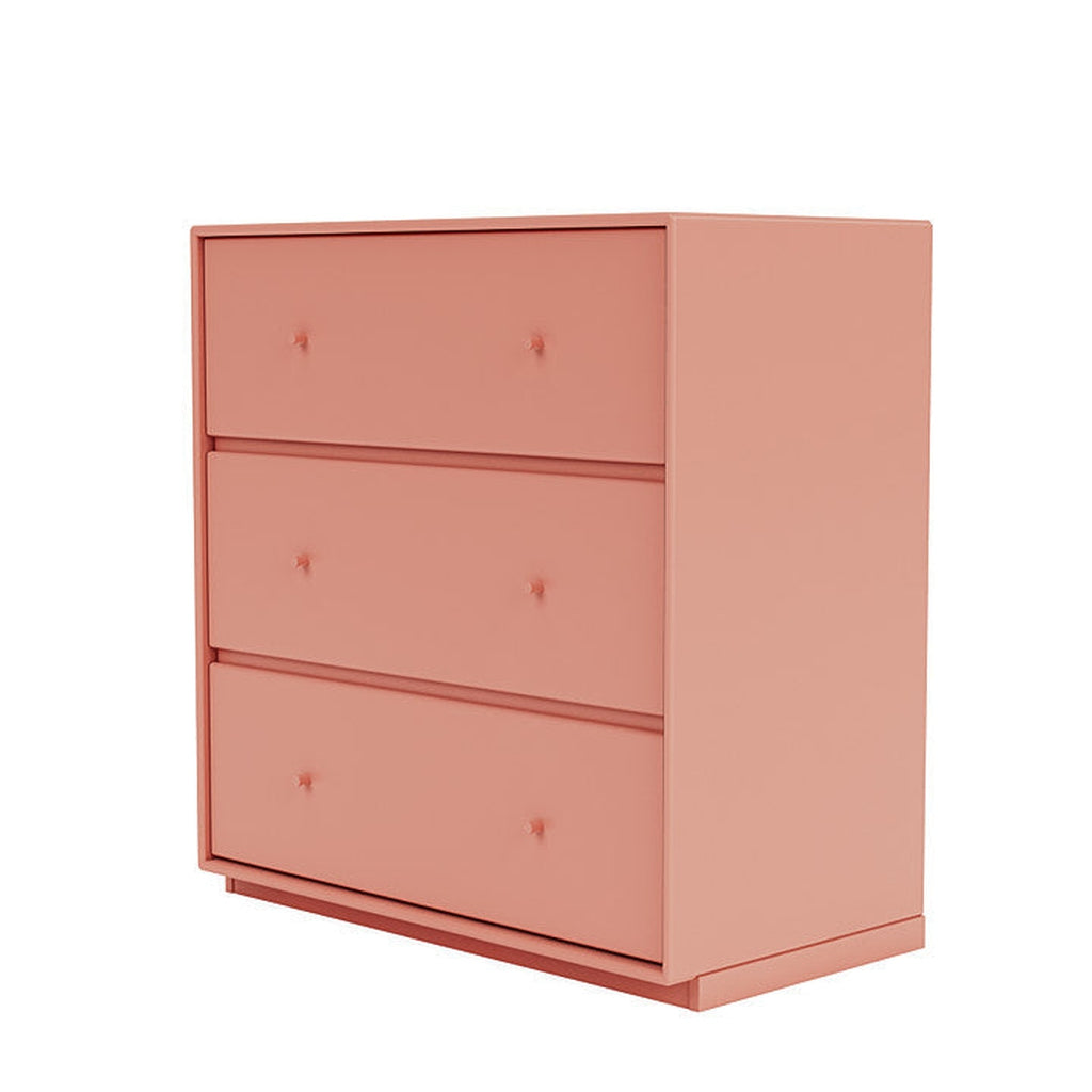 Montana Carry Dresser With 3 Cm Plinth, Rhubarb Red
