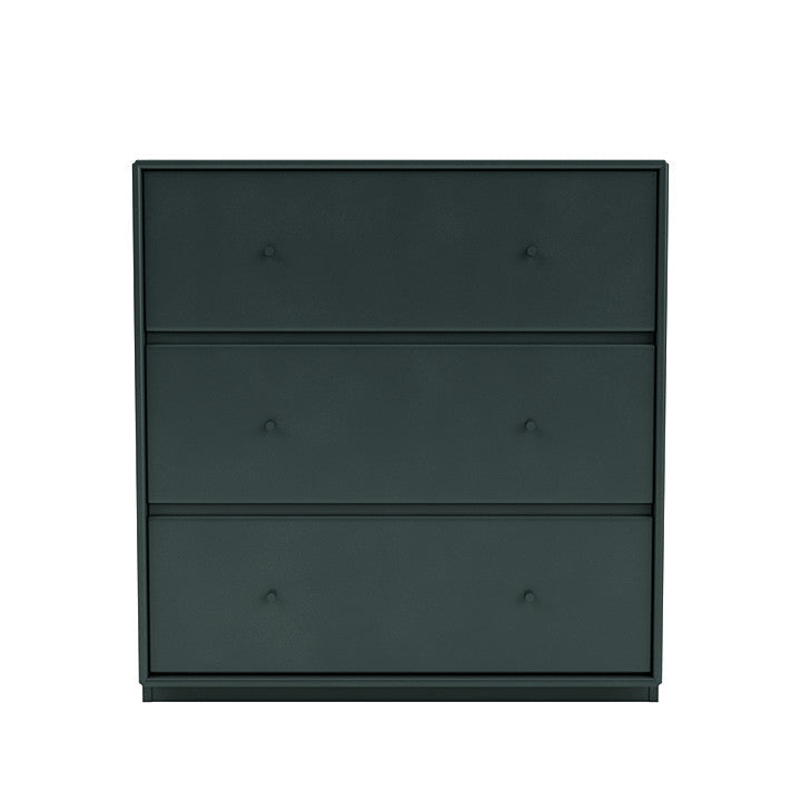 Montana Carry Dresser met 3 cm plint, zwarte jade