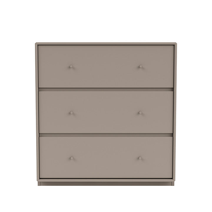 Montana Carry Dresser con zócalo de 3 cm, trufa gris