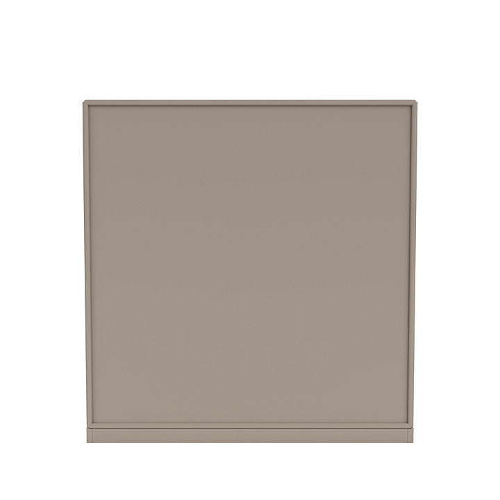 Montana bærer kommode med 3 cm sokle, trøffelgrå